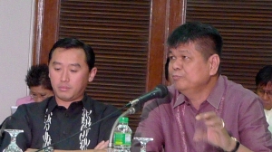 Bureau of Animal Industry director Dave Catbagan and Agriculture Secretary Arthur Yap explain the hows and whys of depopulation