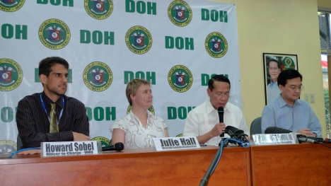 The DOH announces the first death related to Influenza A(H1N1) in the Philippines